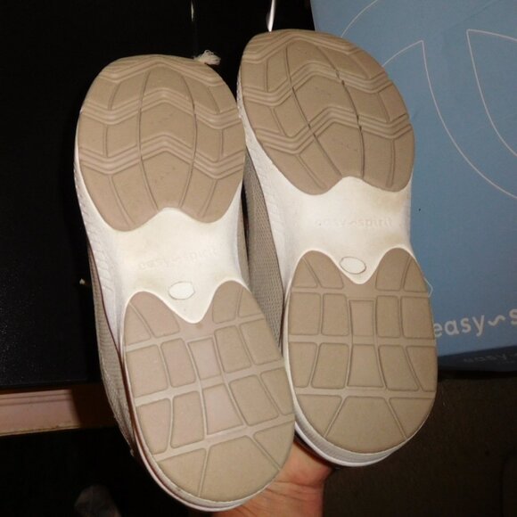 9.5m easy spirit ROMY17 BEIGE SNEAKERS - Picture 8 of 12